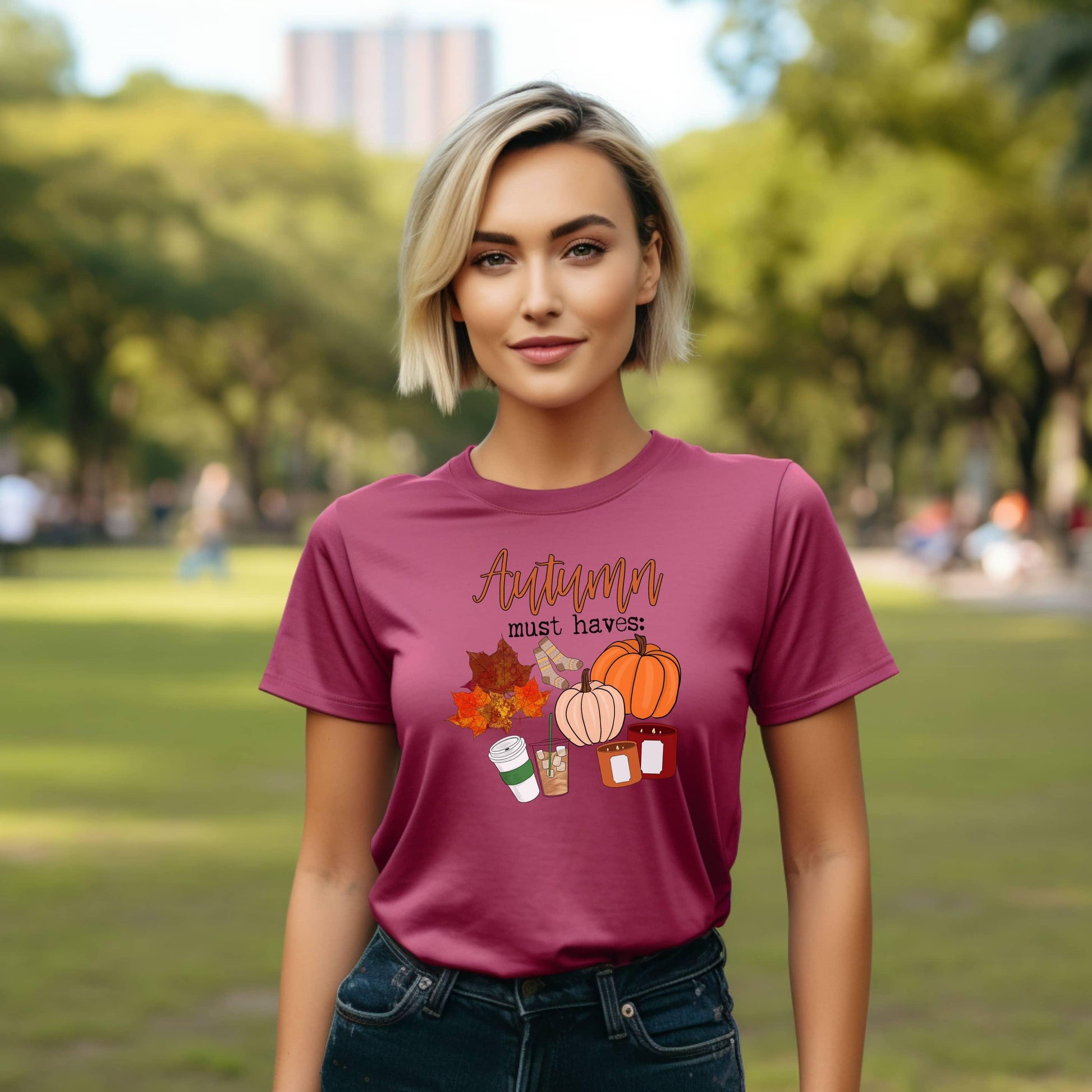 Autumn Must Haves Woman’s Tee - JT Footprint Apparel