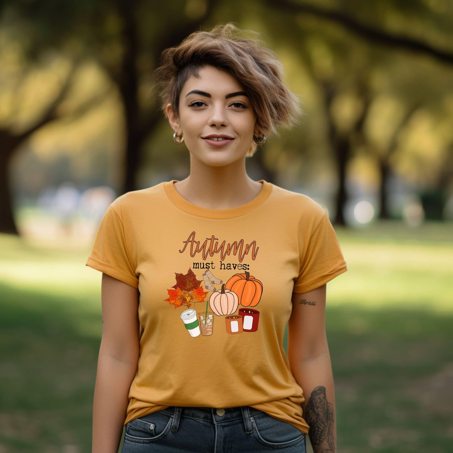 Autumn Must Haves Woman’s Tee - JT Footprint Apparel