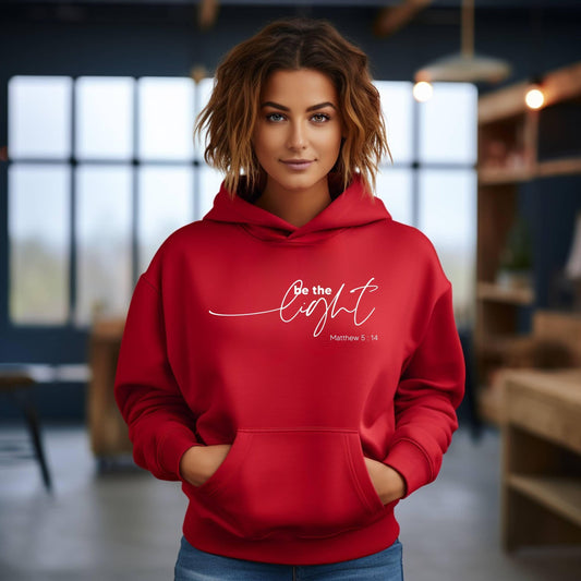 Be The Light Matthew 5:14 Women’s Hoodie - JT Footprint Apparel