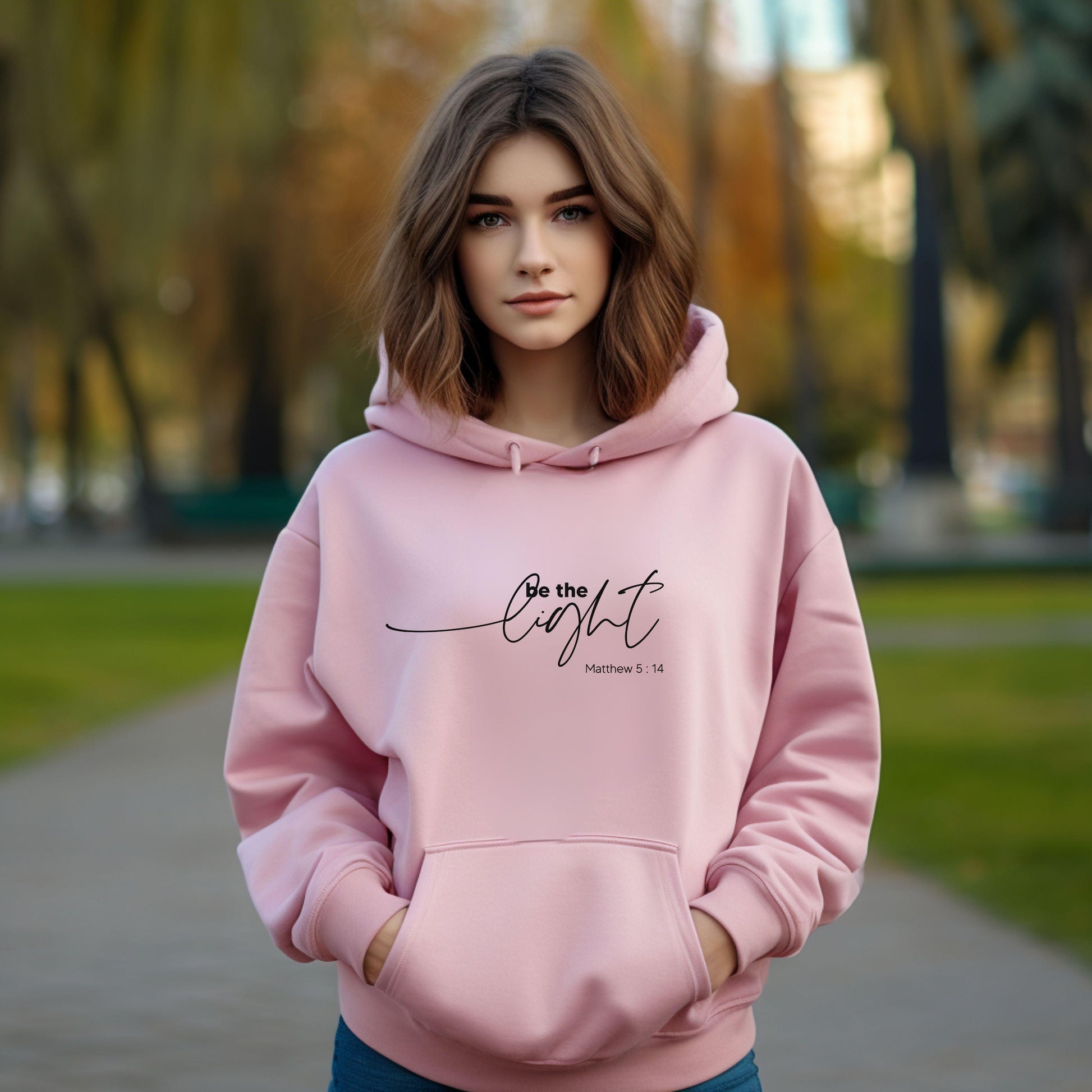 Be The Light Youth Hoodie - JT Footprint Apparel