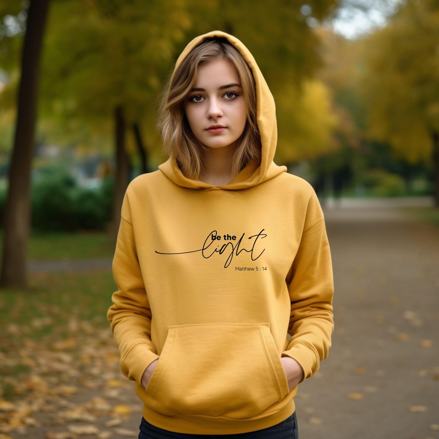 Be The Light Youth Hoodie - JT Footprint Apparel