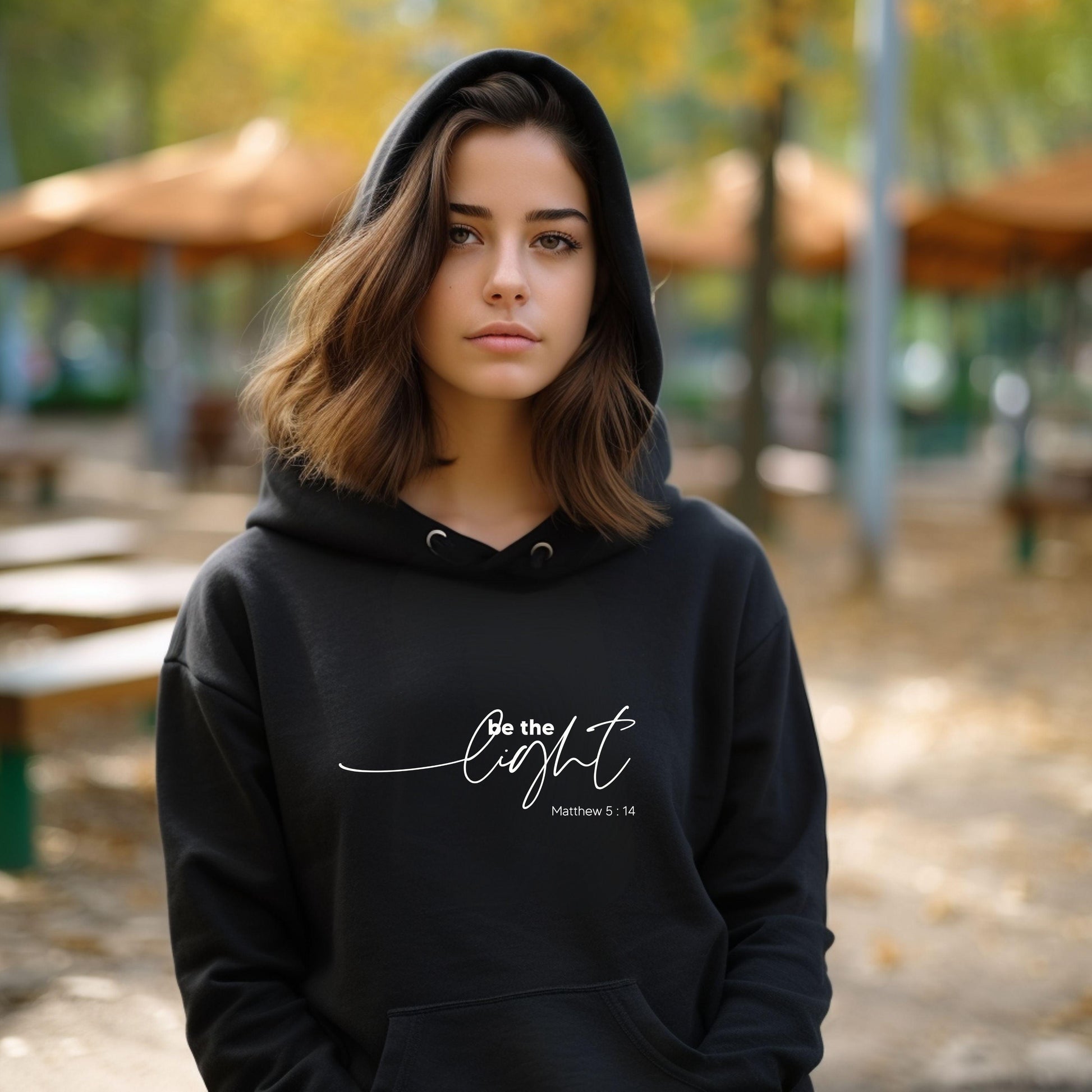 Be The Light Youth Hoodie - JT Footprint Apparel