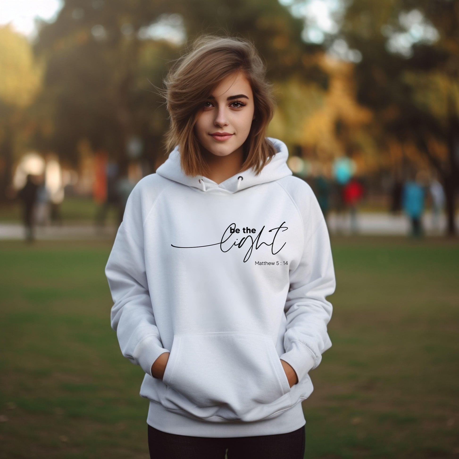 Be The Light Youth Hoodie - JT Footprint Apparel