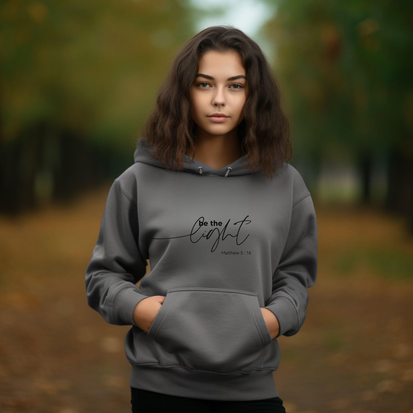 Be The Light Youth Hoodie - JT Footprint Apparel