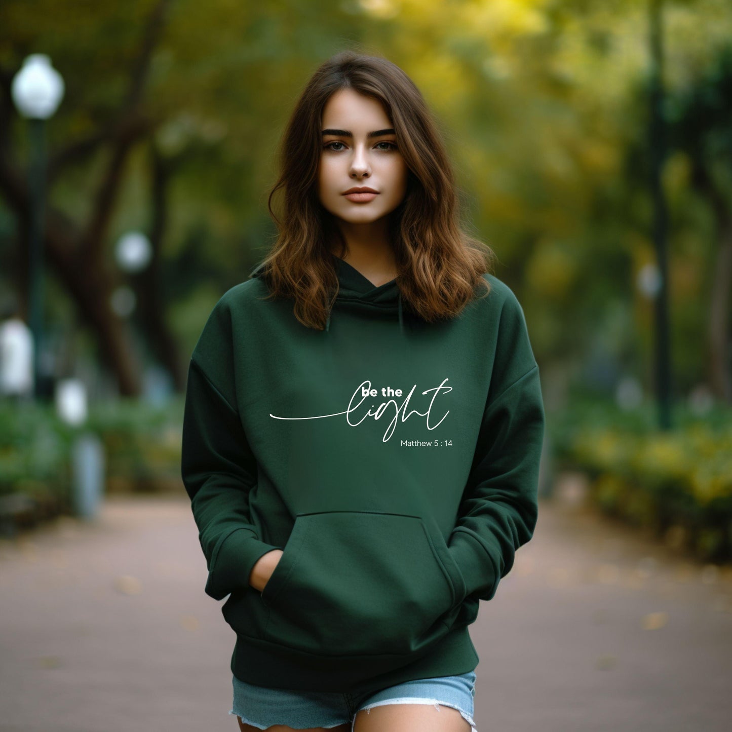 Be The Light Youth Hoodie - JT Footprint Apparel