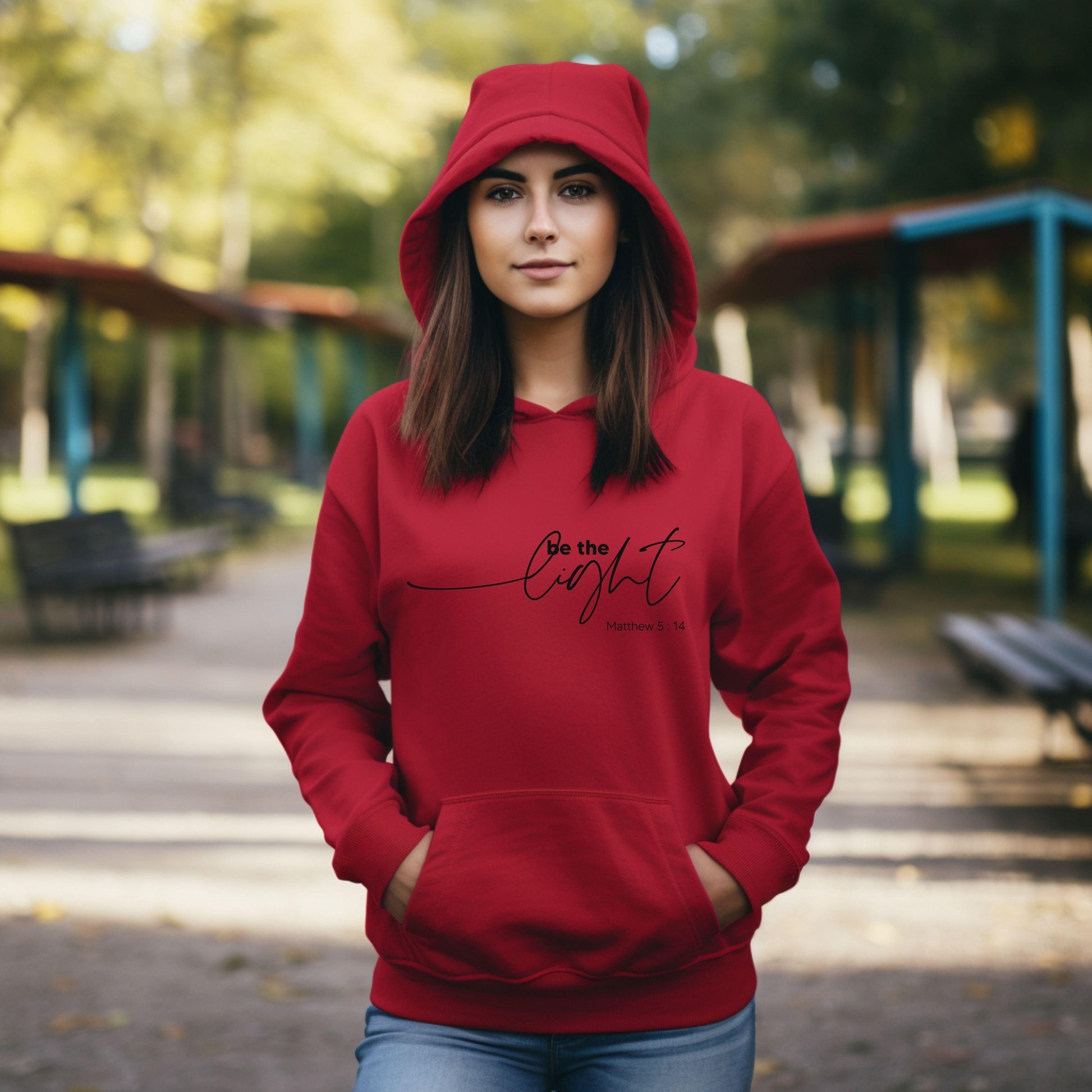 Be The Light Youth Hoodie - JT Footprint Apparel