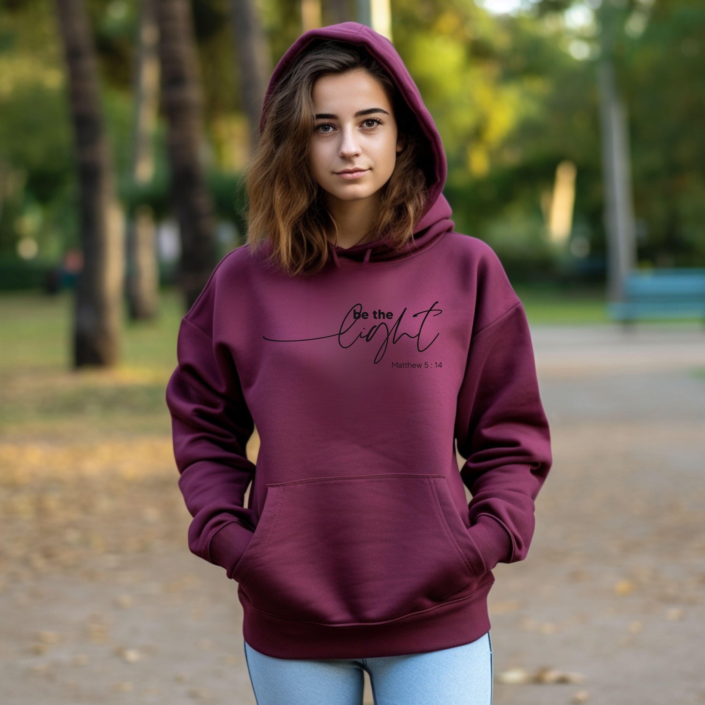 Be The Light Youth Hoodie - JT Footprint Apparel