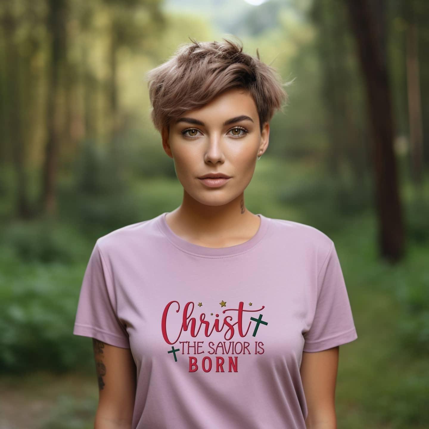 Christ Our Savior Is Born Women’s Tee - JT Footprint Apparel