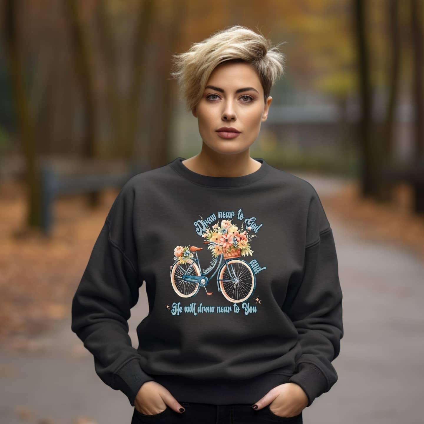 Draw Near To God and He Will Draw Near To You Women’s Sweatshirt - JT Footprint Apparel