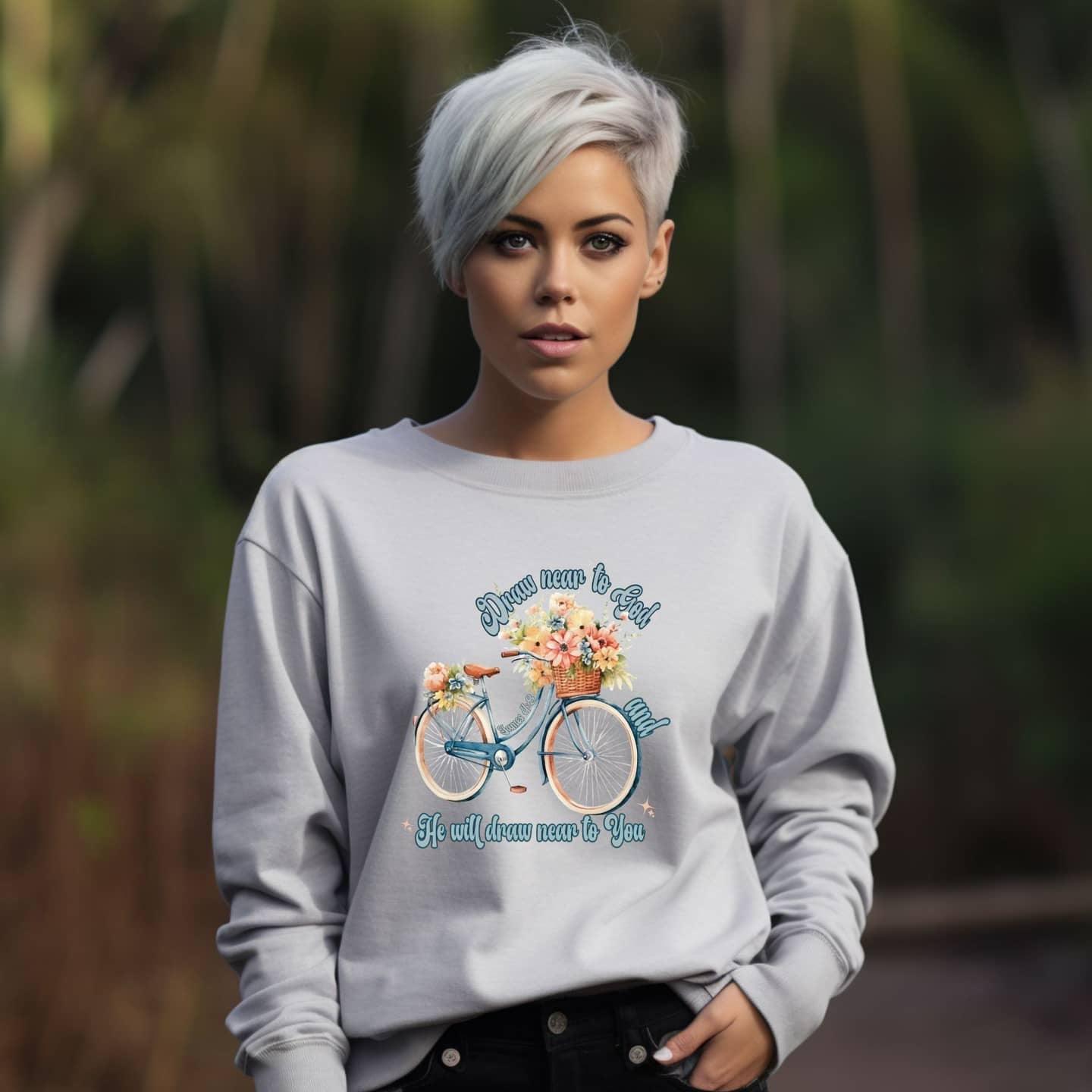 Draw Near To God and He Will Draw Near To You Women’s Sweatshirt - JT Footprint Apparel