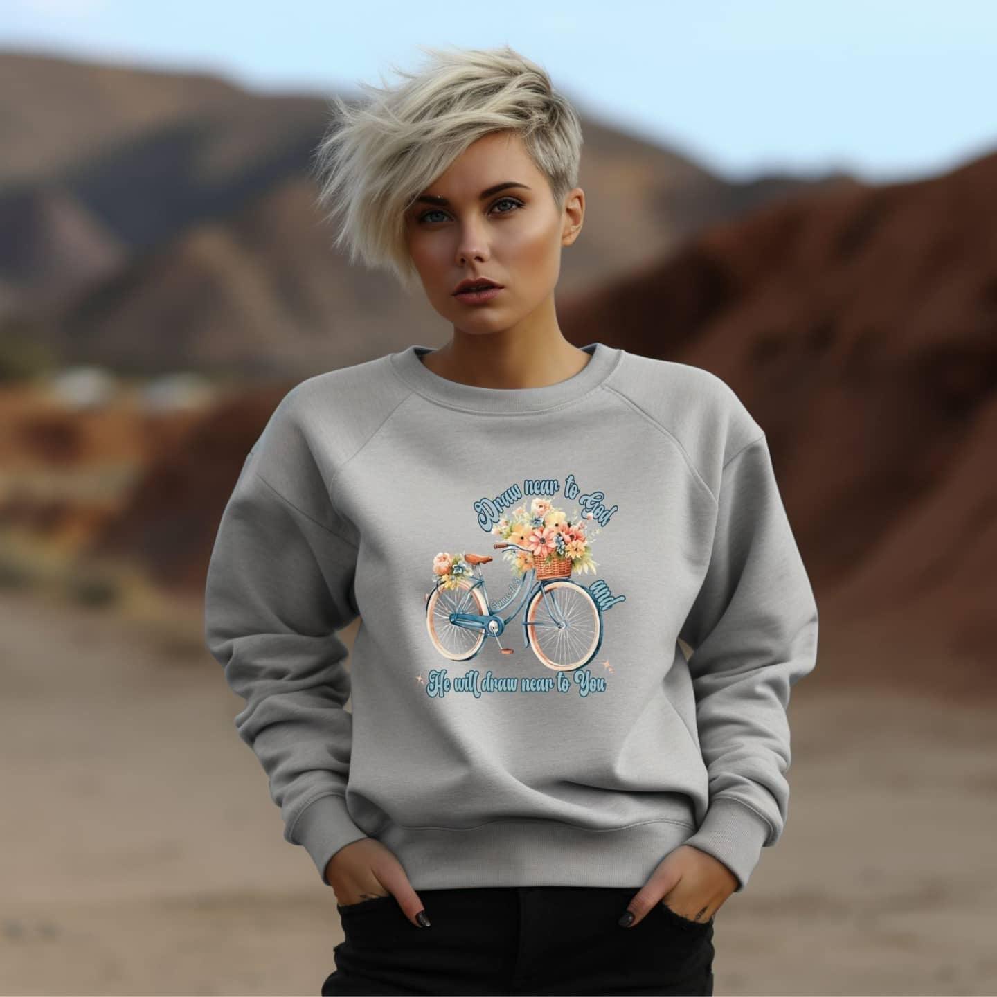 Draw Near To God and He Will Draw Near To You Women’s Sweatshirt - JT Footprint Apparel