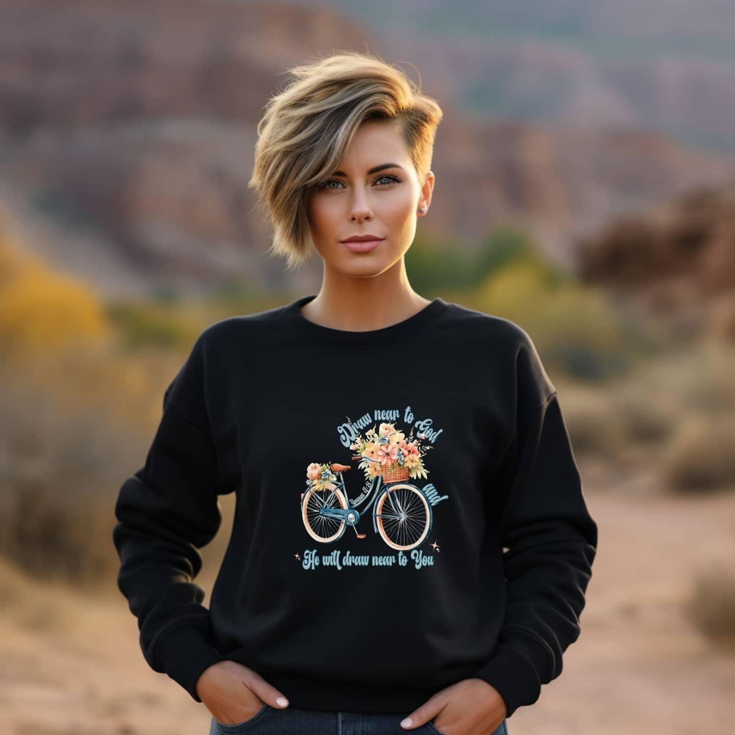 Draw Near To God and He Will Draw Near To You Women’s Sweatshirt - JT Footprint Apparel