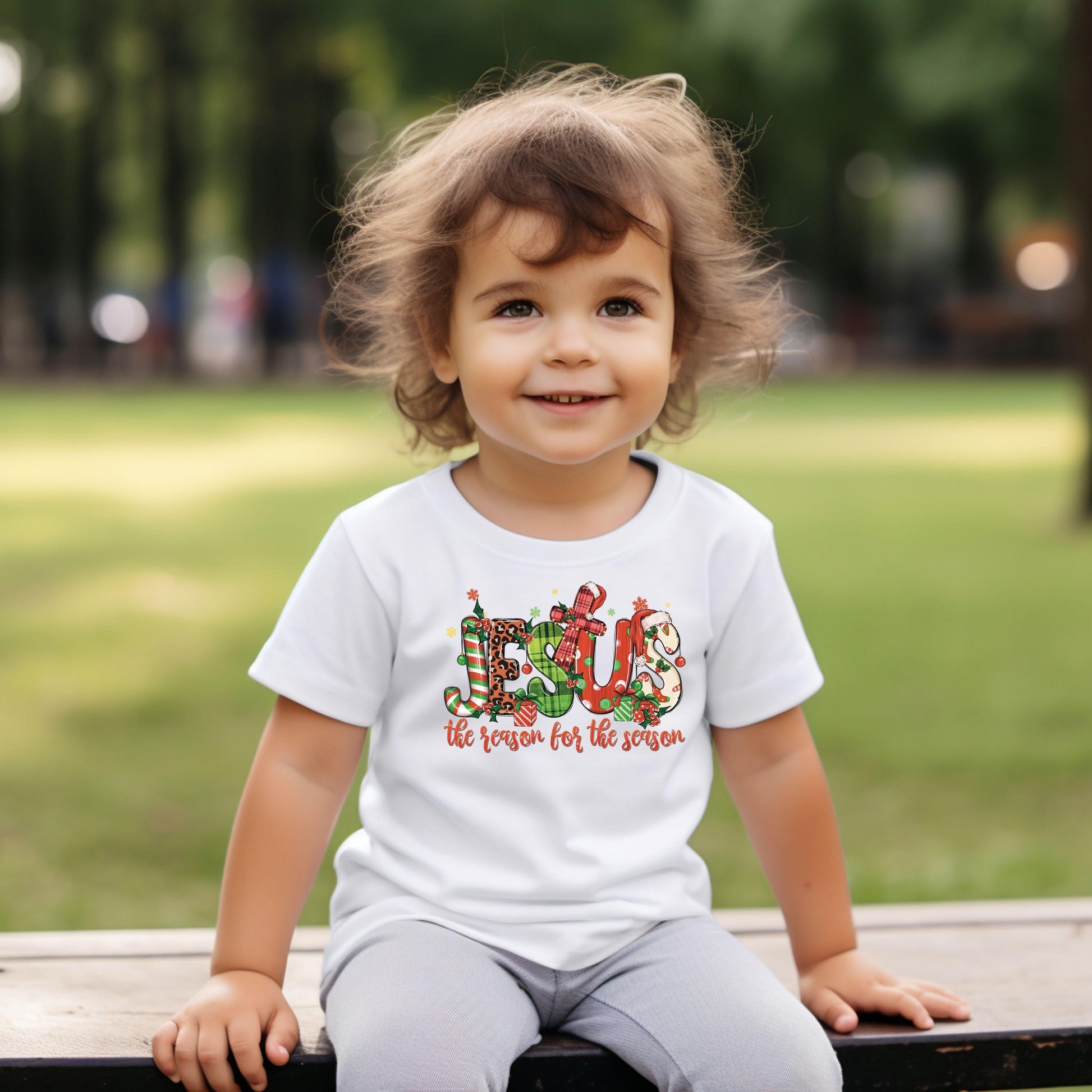 Jesus Is The Reason For The Season Toddler Tee - JT Footprint Apparel