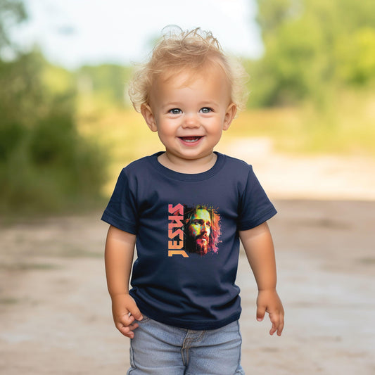 Rocking Jesus And Faith Infant Tee - JT Footprint Apparel