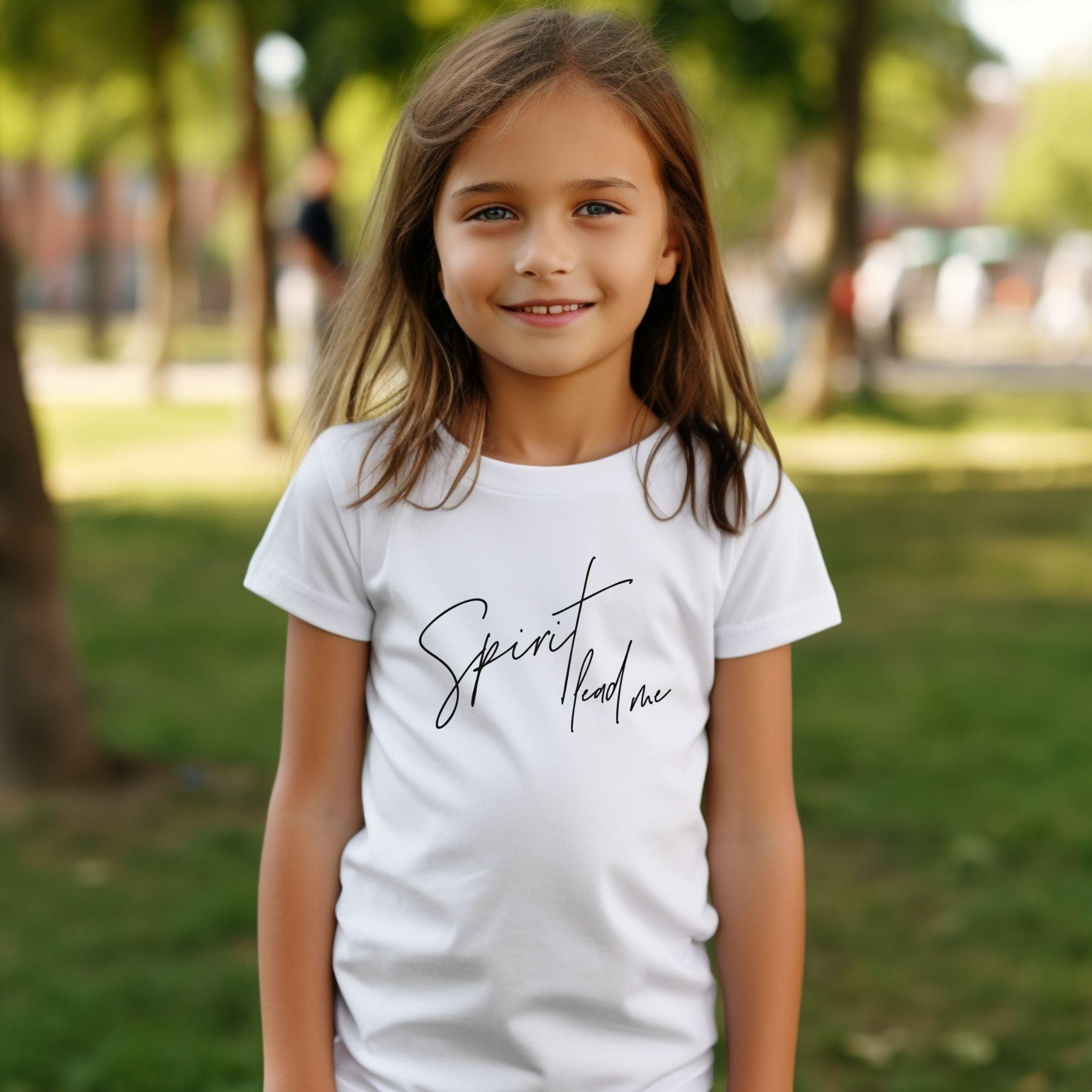 Spirit Lead Me Christian Youth T-Shirt - JT Footprint Apparel