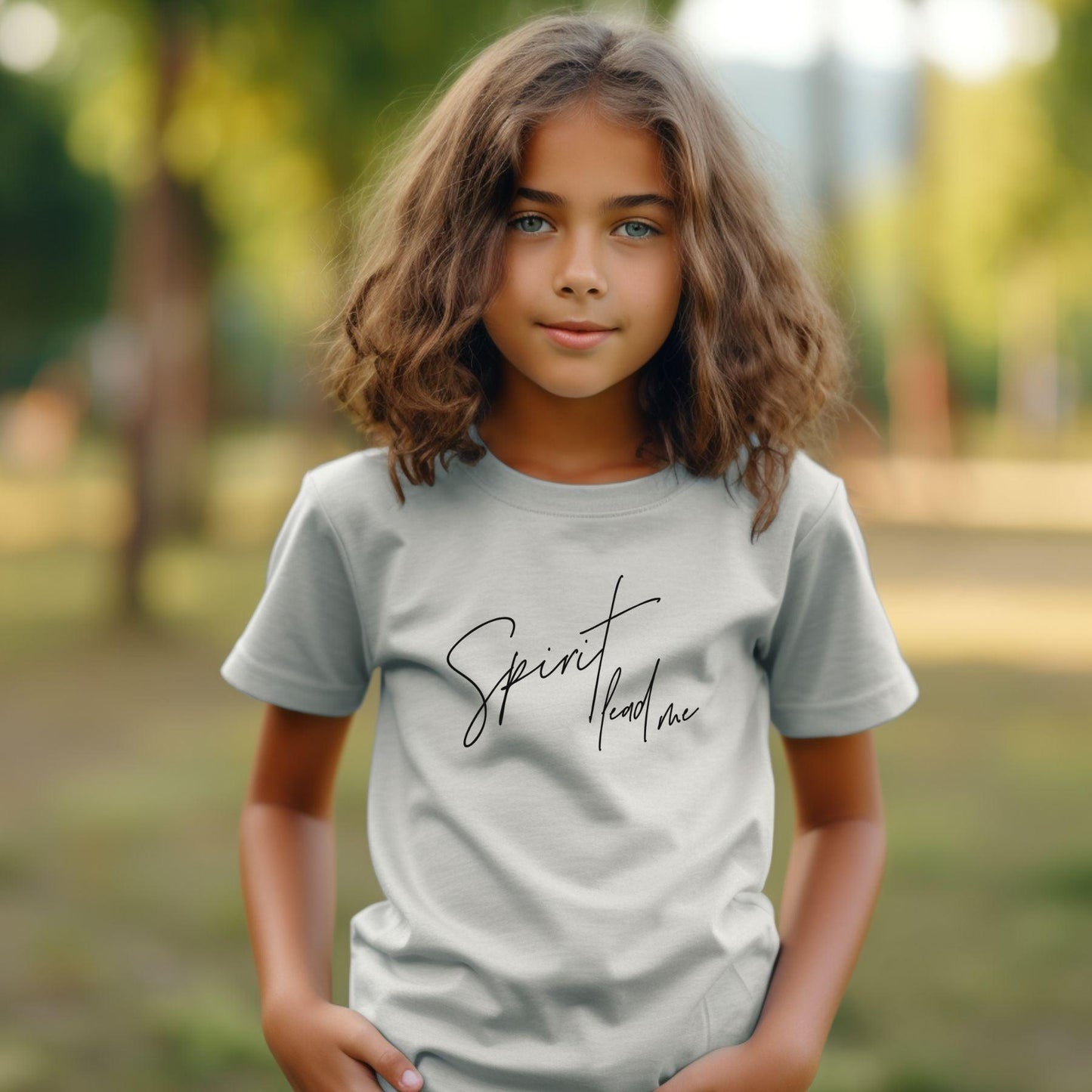 Spirit Lead Me Christian Youth T-Shirt - JT Footprint Apparel