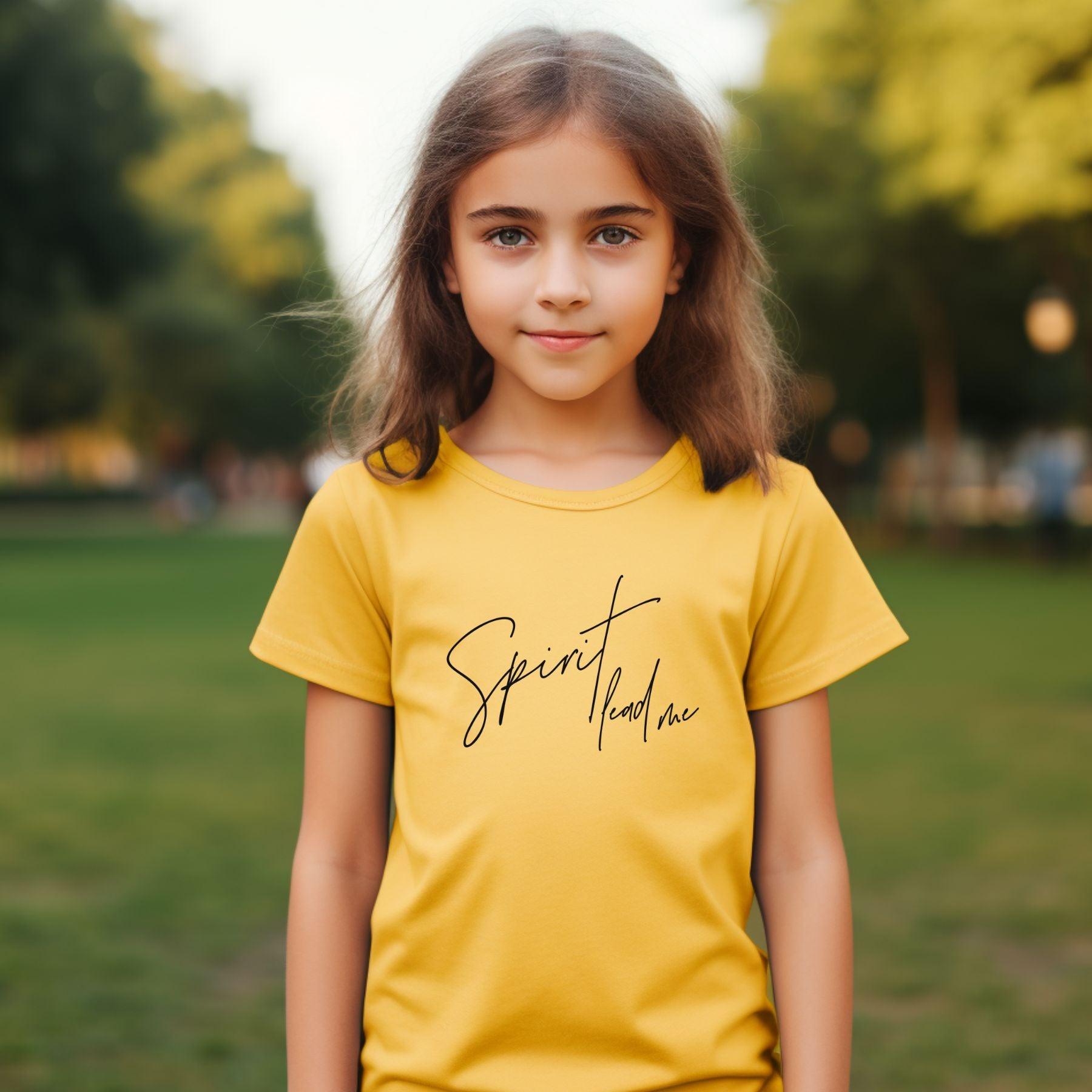 Spirit Lead Me Christian Youth T-Shirt - JT Footprint Apparel