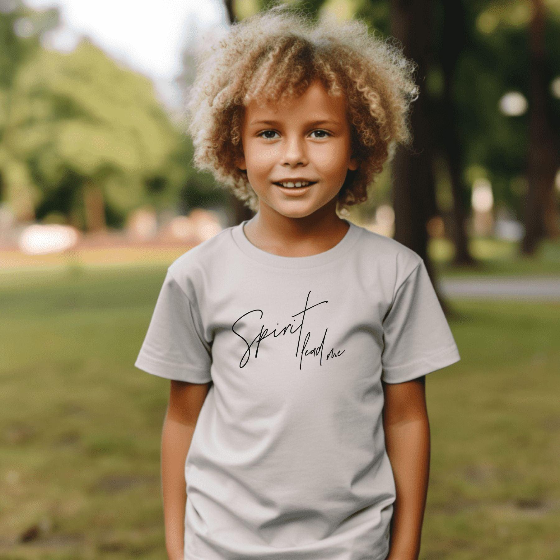 Spirit Lead Me Christian Youth T-Shirt - JT Footprint Apparel