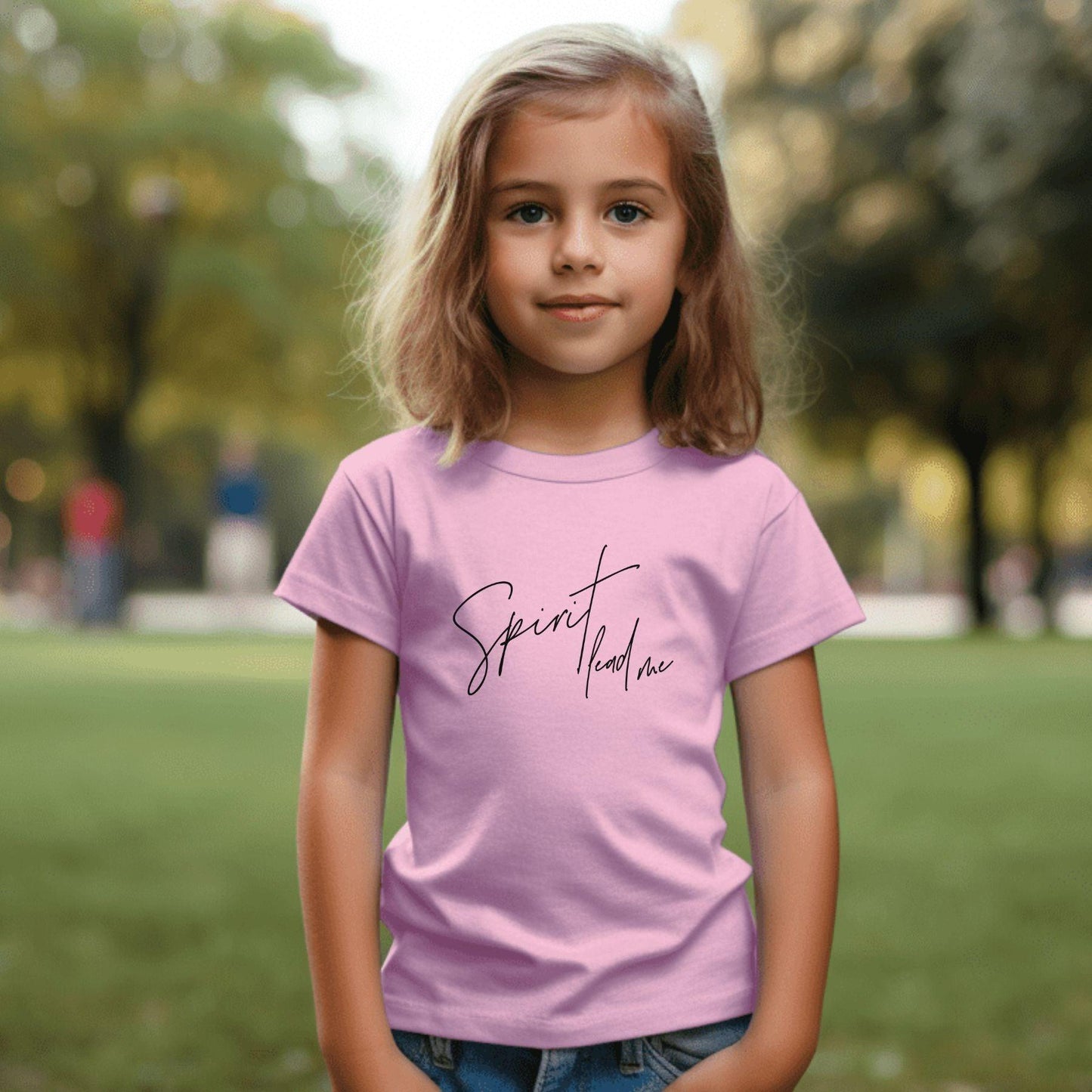 Spirit Lead Me Christian Youth T-Shirt - JT Footprint Apparel