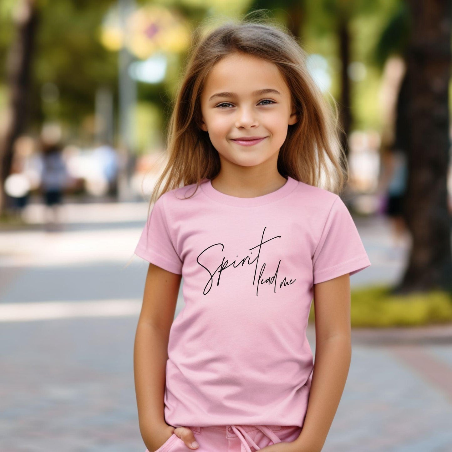 Spirit Lead Me Christian Youth T-Shirt - JT Footprint Apparel