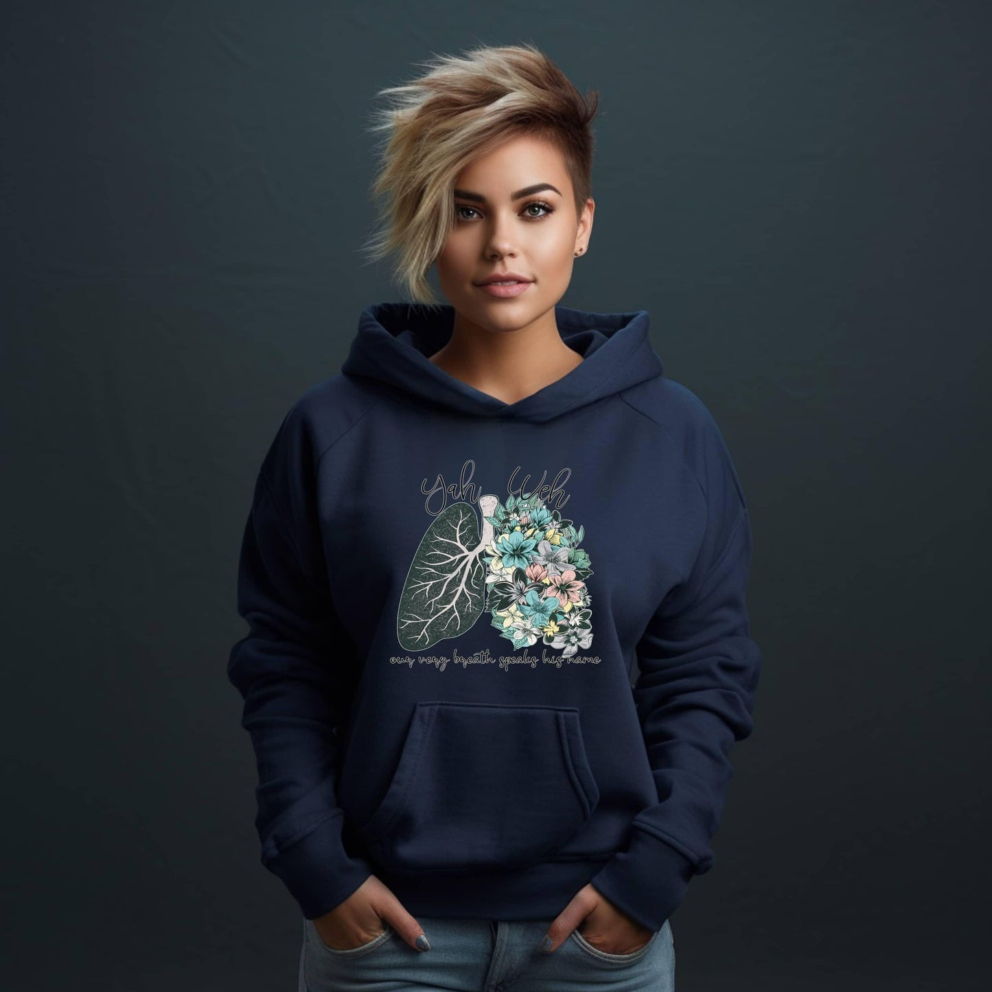 Yahweh Our Very Breath Speaks His Name Women’s Hoodie - JT Footprint Apparel